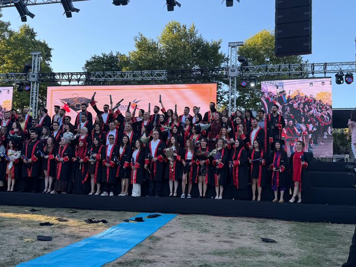 The graduation ceremony