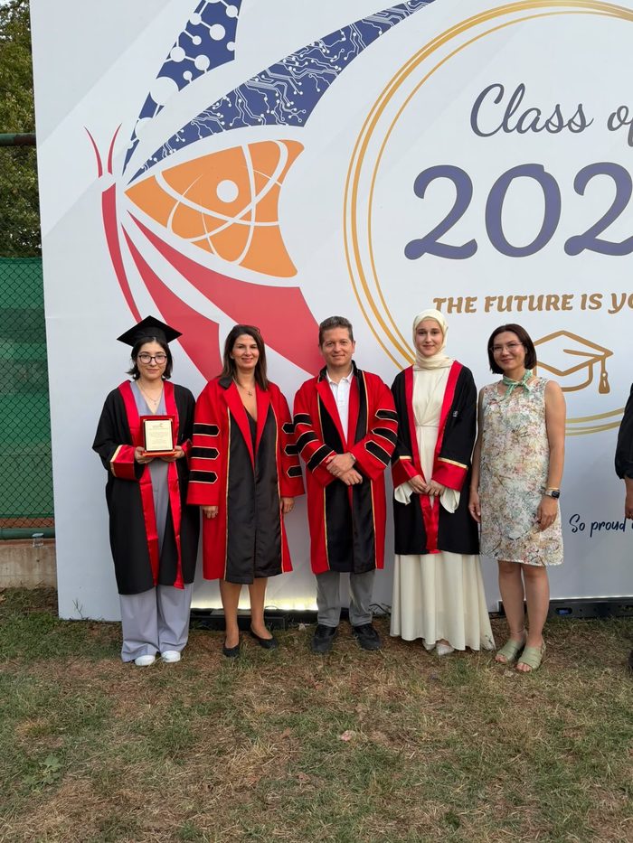 At the ceremony