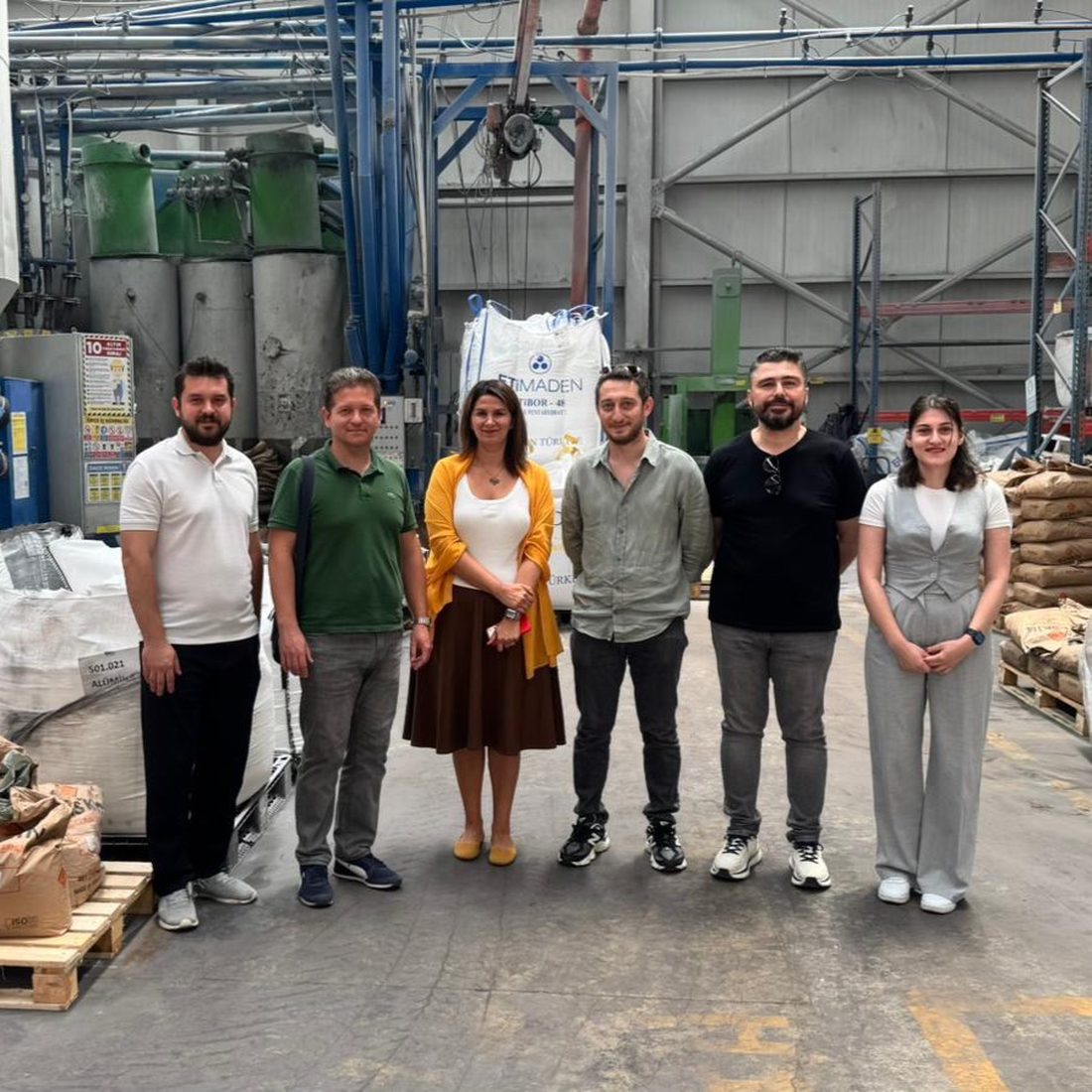 Our team made a technical visit to Keskin Kimya